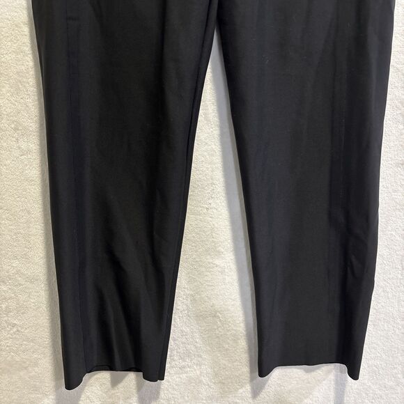 ATHLETA Stellar Straight Crop Pants Stretch Women's Size 2 Black Casual Career - Picture 5 of 13